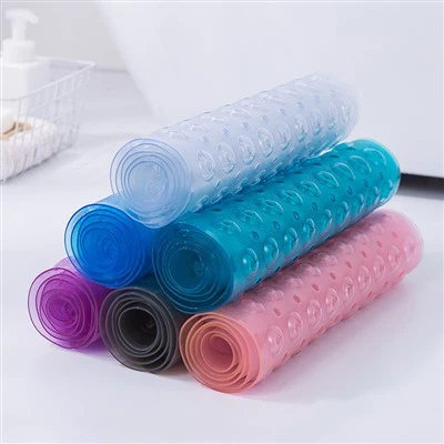 40*100 cm Baderom Sklisikker matte Bademassasje Fotmatte Lang PVC Badematte Dusjmatte