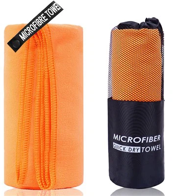 Broderte Sportshåndklær Mikrofiberhåndklær Lomme Brodert Pocket Sportshåndkle